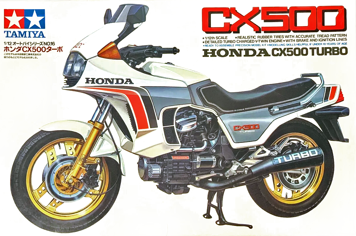 Honda CX500 Turbo 1982 - TAMIYA 1/12