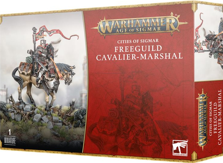 Freeguild Cavalier Marshal / Maréchal-Cavalier des Guildes Franches - Cities of Sigmar - WARHAMMER AGE OF SIGMAR / CITADEL