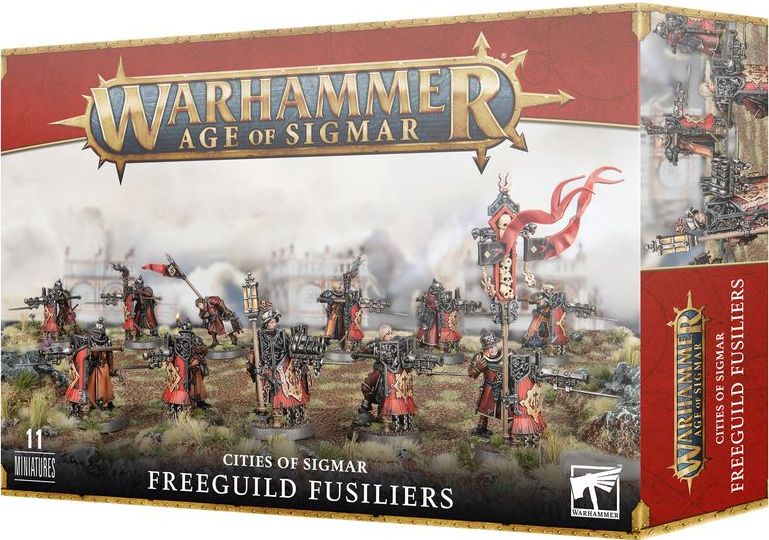 Freeguild Fusiliers / Fusiliers des Guildes Franches - Cities of Sigmar - WARHAMMER AGE OF SIGMAR / CITADEL