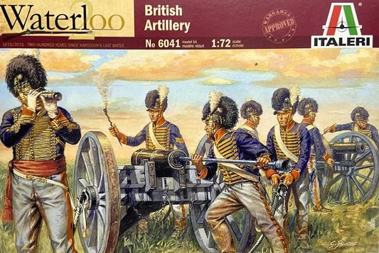 British Artillery - Napoleonic Wars - Waterloo - ITALERI 1/72