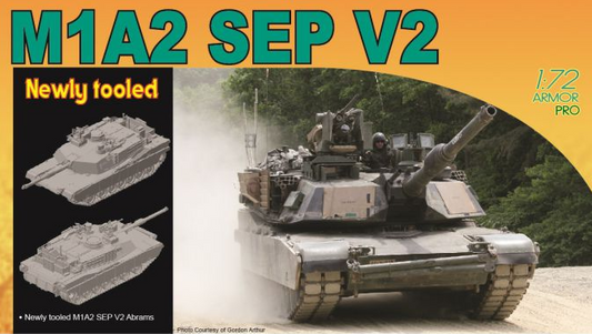 M1A2 Abrams SEP V2 - DRAGON / CYBER HOBBY 1/72