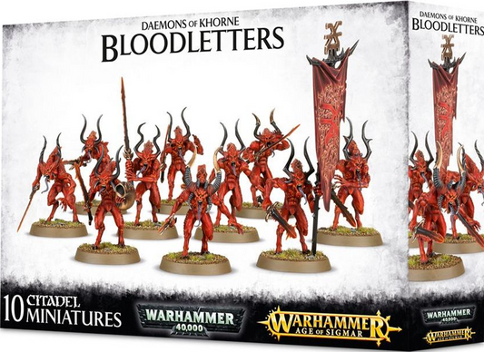 Bloodletters - Daemons of Khorne - WARHAMMER 40.000 / WARHAMMER AGE OF SIGMAR / CITADEL
