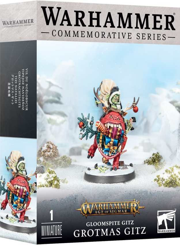 Grot d'Hiver / Grotmas Gitz - Gloomspite Gitz - Commemorative Series - WARHAMMER AGE OF SIGMAR / CITADEL