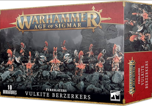 Vulkite Berzerkers - Fyreslayers - WARHAMMER AGE OF SIGMAR / CITADEL