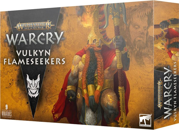 Vulkyn Flameseekers / Traqueflammes Vulkyn - Fyreslayers - WARHAMMER AGE OF SIGMAR / WARCRY / CITADEL