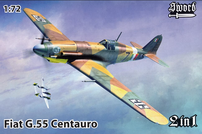 Fiat G.55 Centauro (2 Kits) - SWORD MODELS 1/72