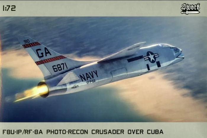 F8U-IP / RF-8A Photo-Recon Crusader Over Cuba - SWORD MODELS 1/72