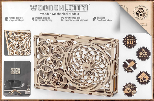 ROKR Owl Clock Maquette Bois, Puzzle 3D Bois