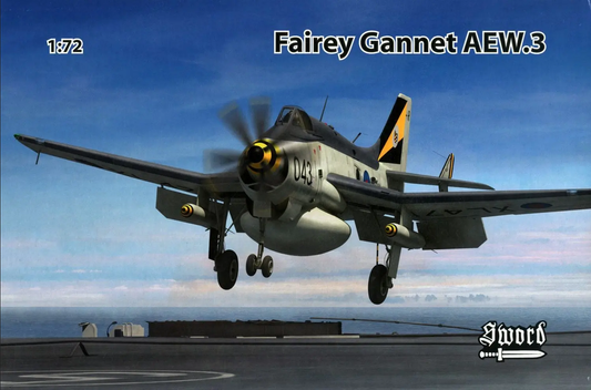 Fairey Gannet AEW.3 w/resin operator's cockpit - SWORD MODELS 1/72