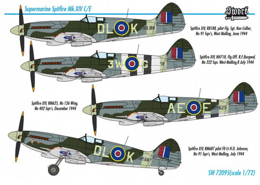 Spitfire Mk.XIV C/E - SWORD MODELS 1/72