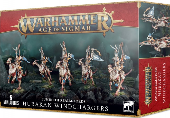 Hurakan Windchargers / Charge-Vents - Lumineth Realm-Lords - Warhammer Age Of Sigmar / Citadel