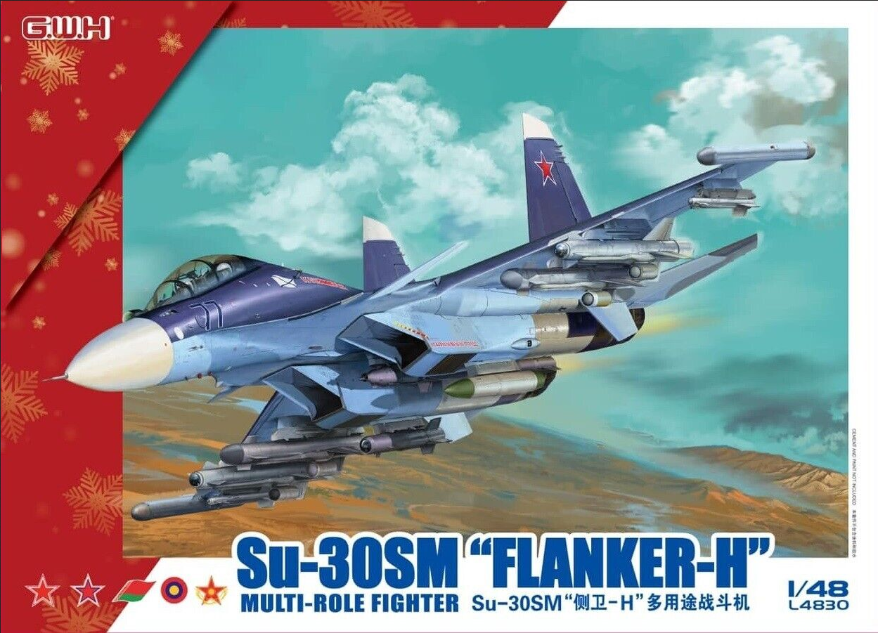 Su-30SM "Flanker H" Multi-Role Fighter - GREAT WALL HOBBY 1/48