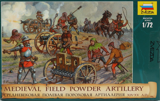 Medieval Field Powder Artillery - ZVEZDA 1/72