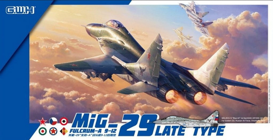 MiG-29 Late Type Fulcrum-A 9-12 - GREAT WALL HOBBY 1/72