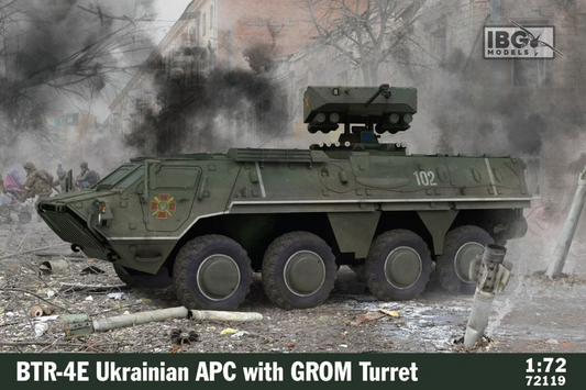 BTR-4E Ukranian APC with GROM Turret - IBG MODELS 1/72