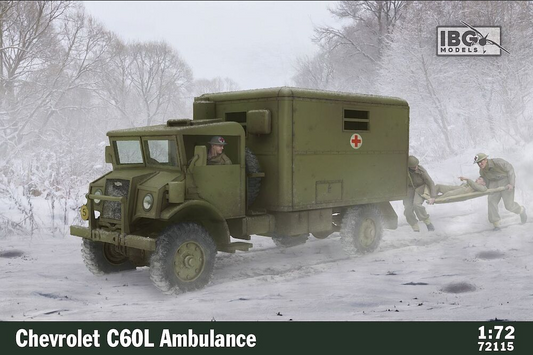 Chevrolet C60L Ambulance - IBG MODELS 1/72