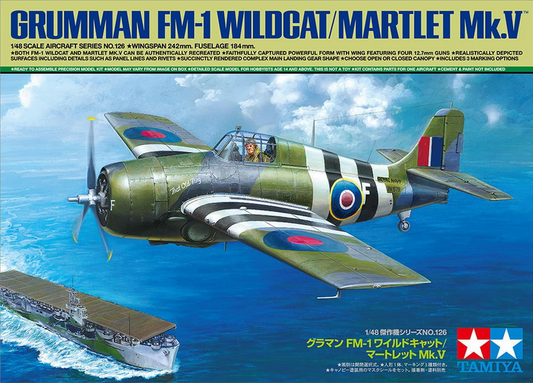Grumman FM-1 Wildcat/Martlet Mk.V - TAMIYA 1/48