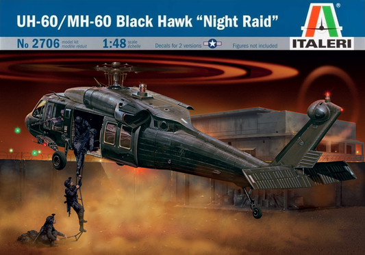 UH-60/MH-60 Black Hawk "Night Raid" - ITALERI 1/48