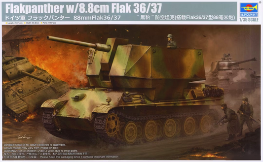 Flakpanther w/8.8cm Flak 36/37 - TRUMPETER 1/35