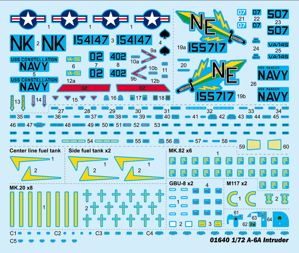 Grumman A-6A Intruder - TRUMPETER 1/72