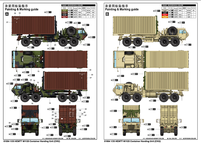 HEMTT M1120 Container Handing Unit (CHU) - TRUMPETER 1/35