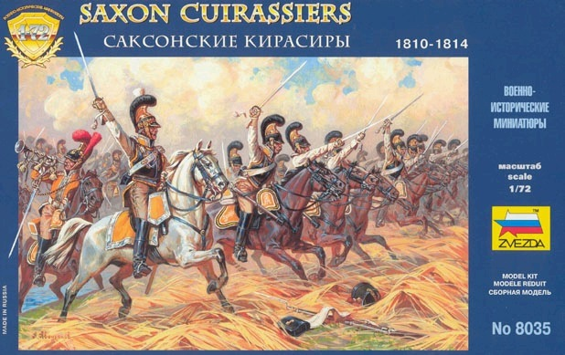 Saxon Cuirassiers 1810-1814 - ZVEZDA 1/72