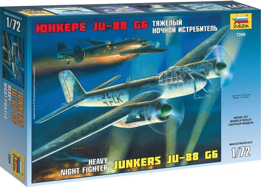 Junkers Ju-88 G6 Heavy Night Fighter - ZVEZDA 1/72