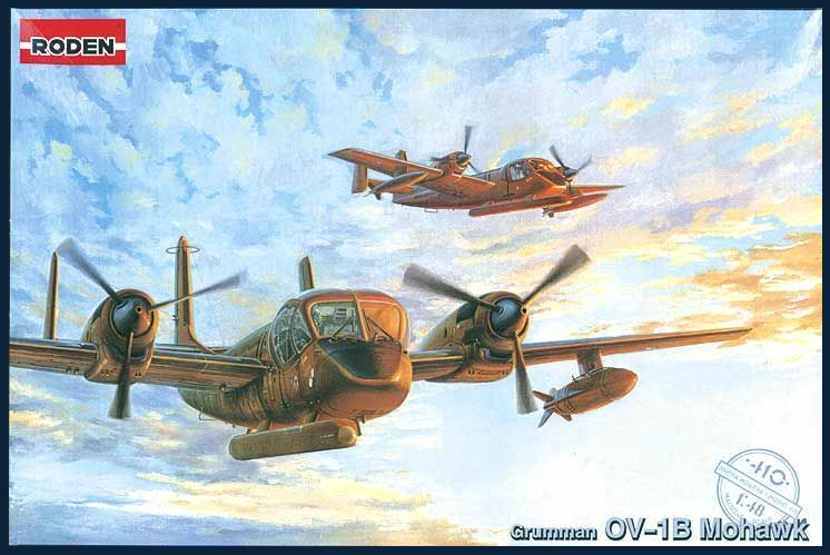Grumman OV-1B Mohawk - RODEN 1/48 – bassin-maquette