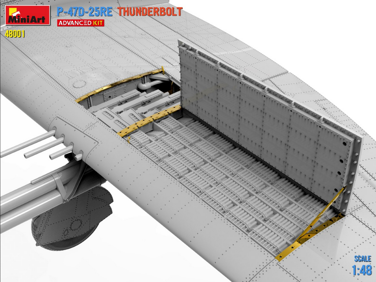 P-47D-25RE Thunderbolt - Advanced Kit - MINIART 1/48