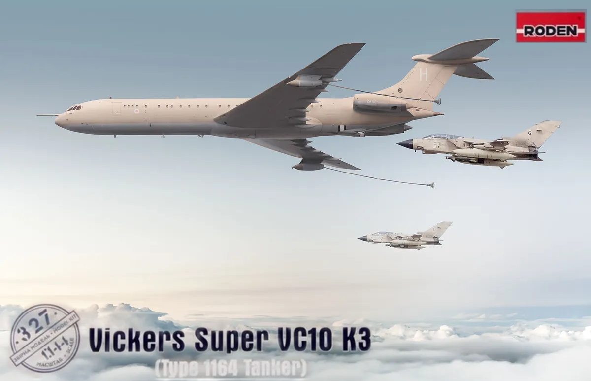 Vickers Super VC10 K3 (Type 1164 Tanker) - RODEN 1/144