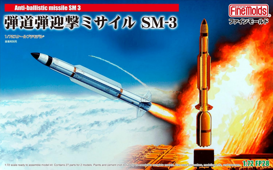 Anti-Ballistic Missile SM-3 - FINEMOLDS 1/72