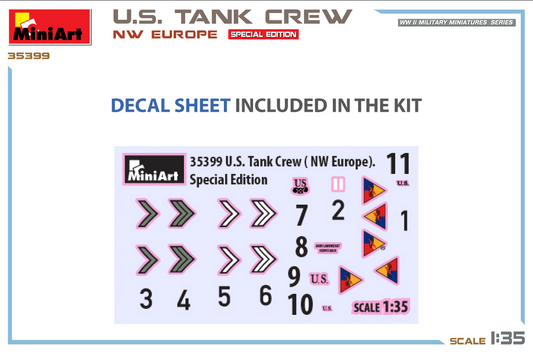 U.S. Tank Crew NW Europe - Special Edition - MINIART 1/35