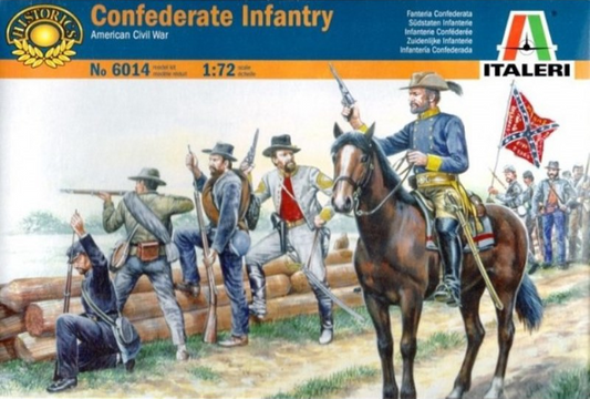 Confederate Infantry - American Civil War - ITALERI 1/72