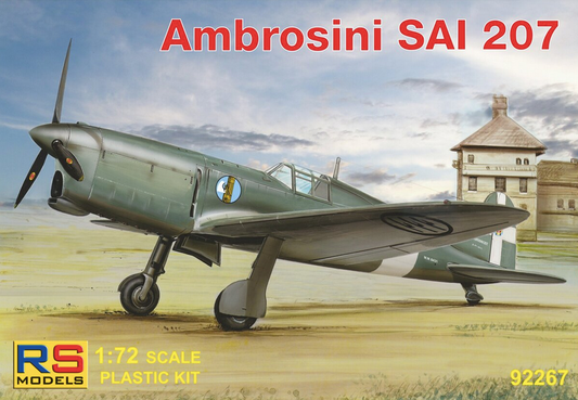 Ambrosini SAI 207 - RS MODELS 1/72