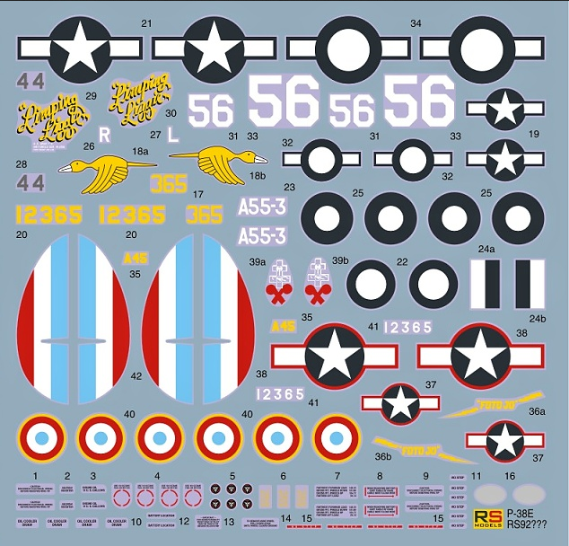 F-4 / F-4A Lightning - RS MODELS 1/72