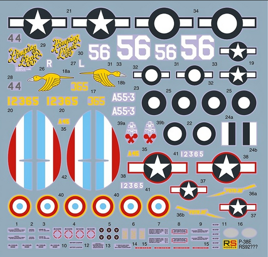 F-4 / F-4A Lightning - RS MODELS 1/72