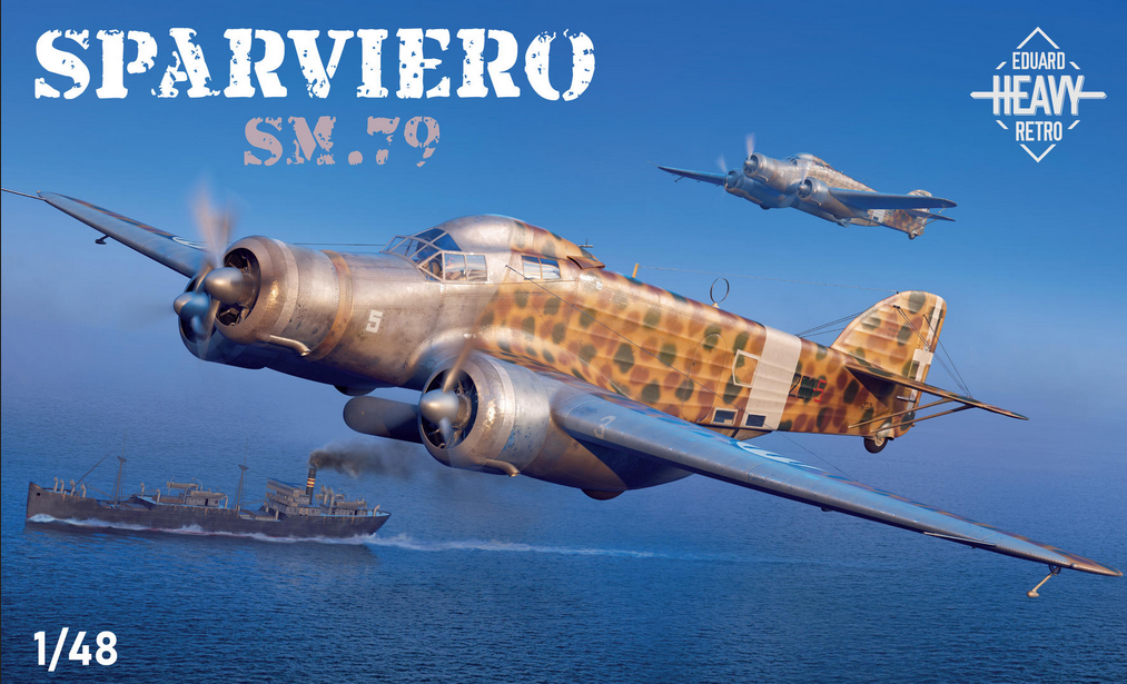 Sparviero SM.79 - Heavy Retro [Limited Edition] - EDUARD 1/48