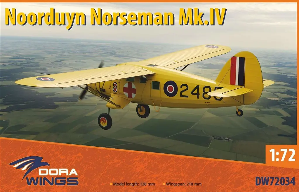 Noorduyn Norseman Mk.IV - DORA WINGS 1/72