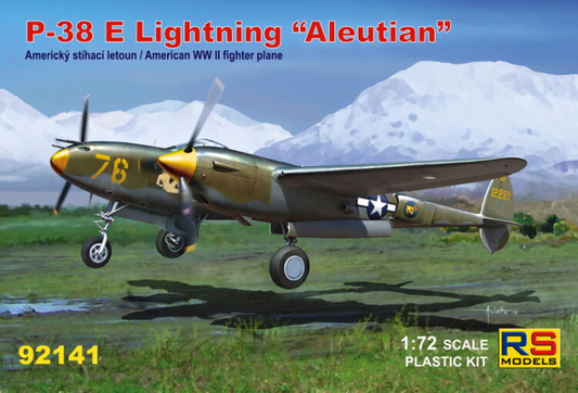 P-38E Lightning "Aleutian" - RS MODELS 1/72