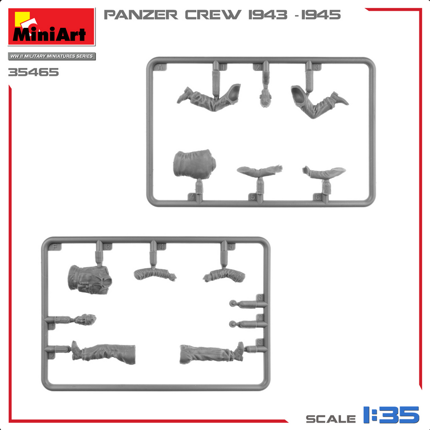 Panzer Crew 1943-1945 - MINIART 1/35