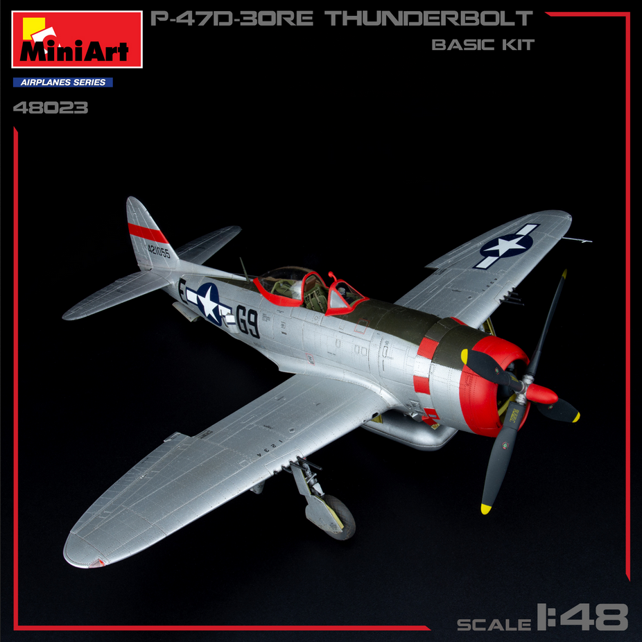 P-47D-30RE Thunderbolt - Basic Kit - MINIART 1/48