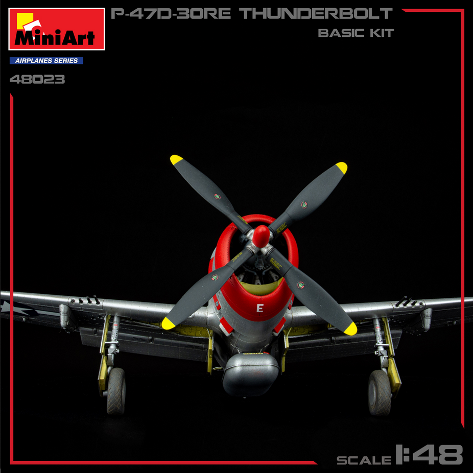 P-47D-30RE Thunderbolt - Basic Kit - MINIART 1/48