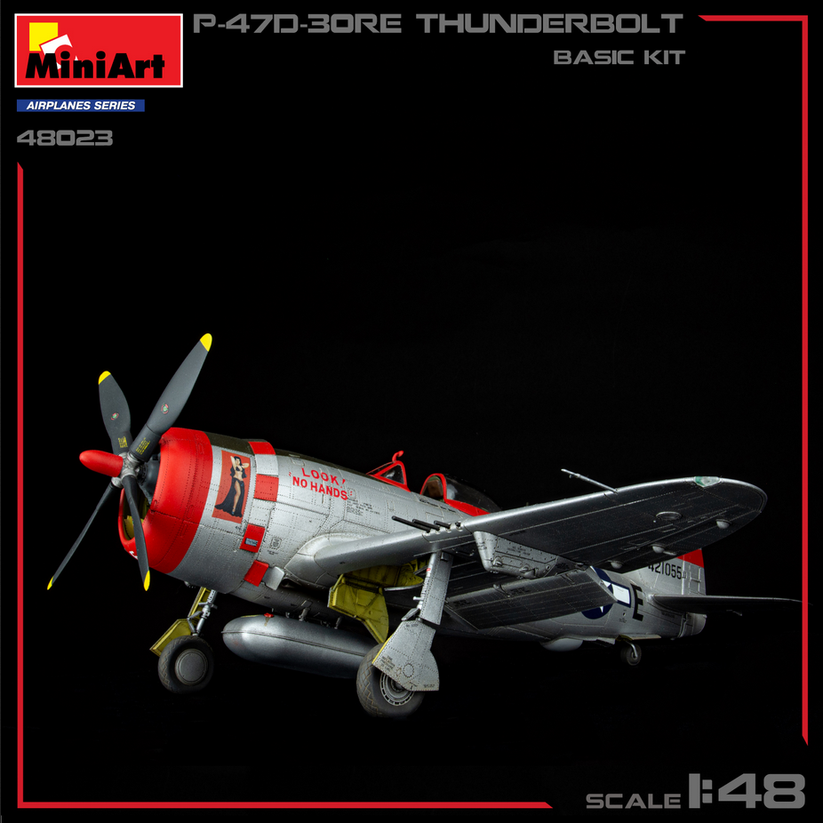 P-47D-30RE Thunderbolt - Basic Kit - MINIART 1/48