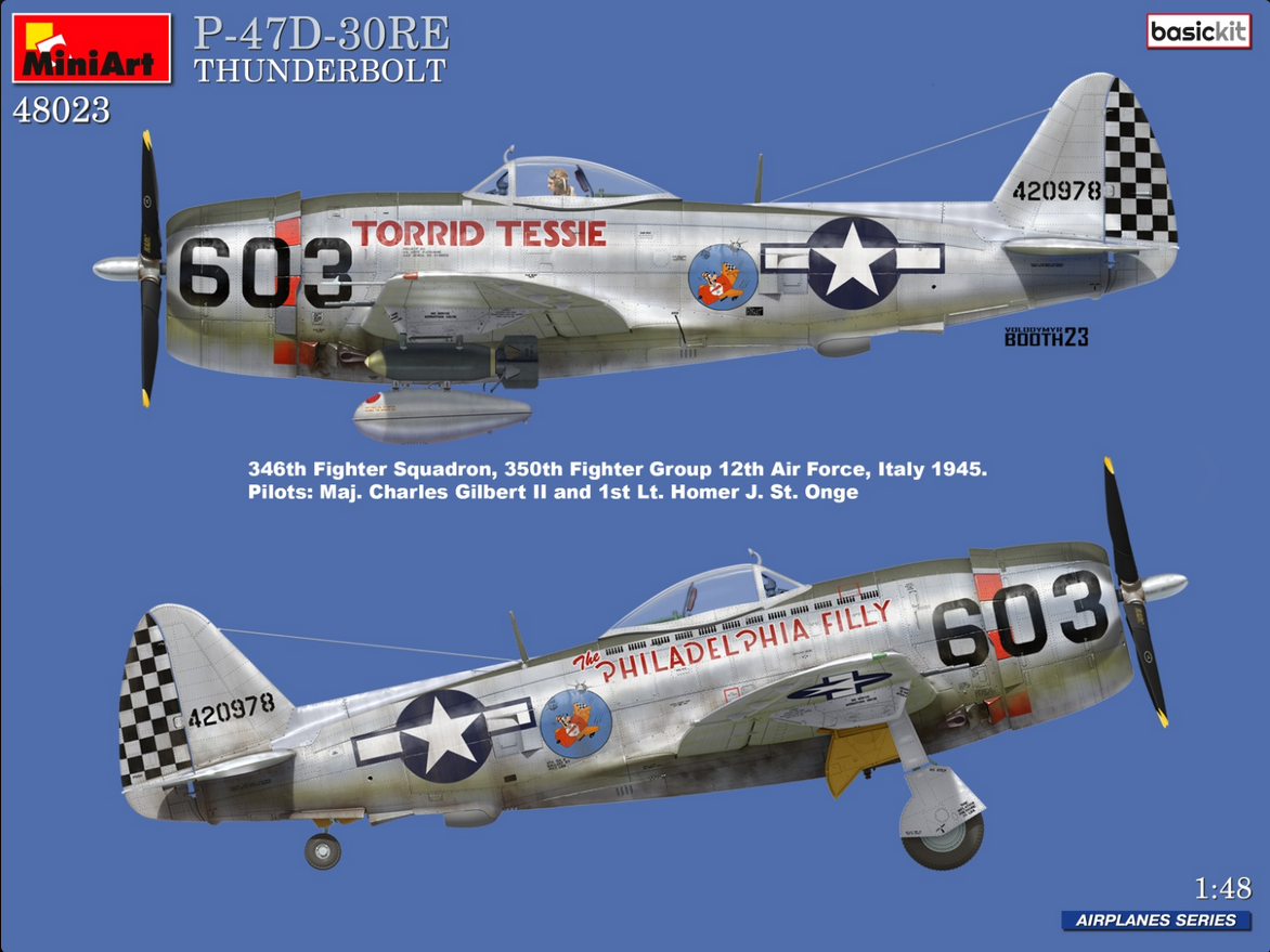 P-47D-30RE Thunderbolt - Basic Kit - MINIART 1/48