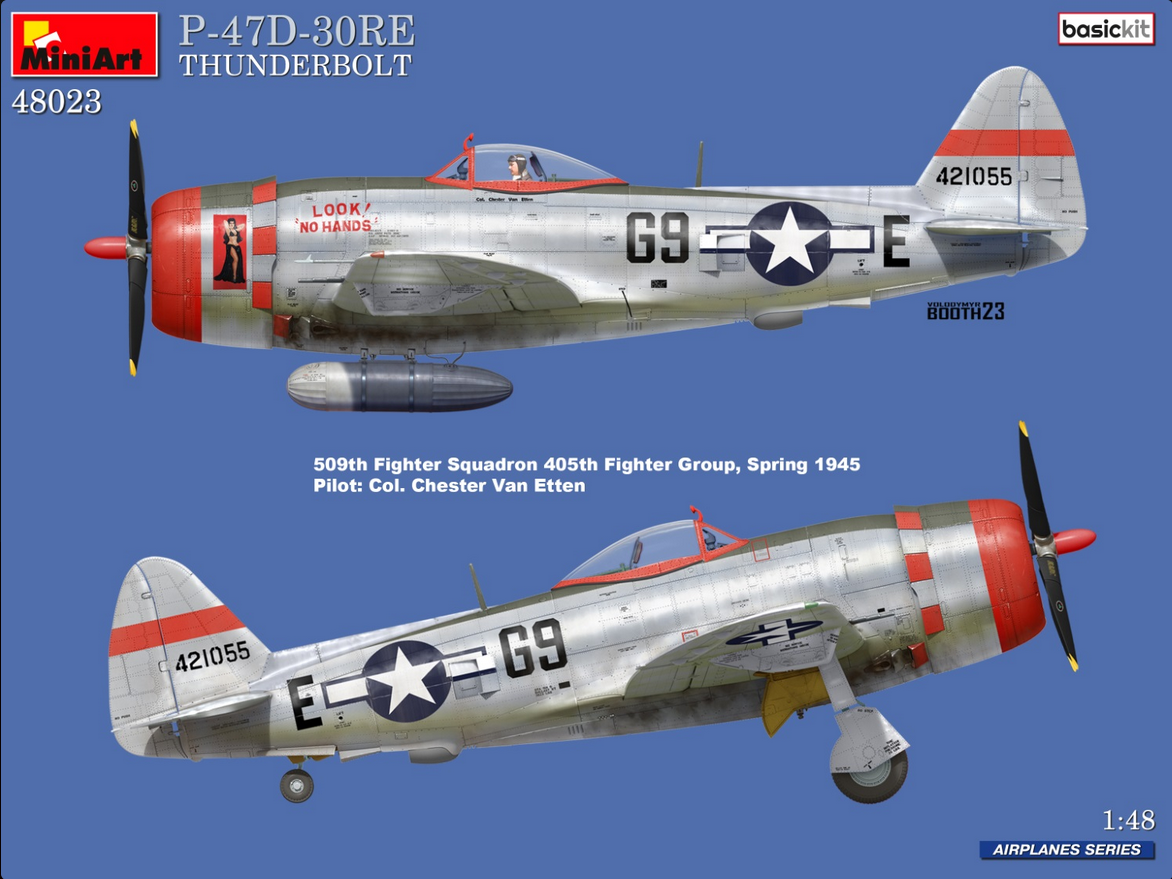 P-47D-30RE Thunderbolt - Basic Kit - MINIART 1/48