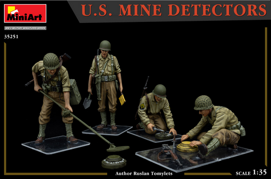 U.S. Mine Detectors - MINIART 1/35