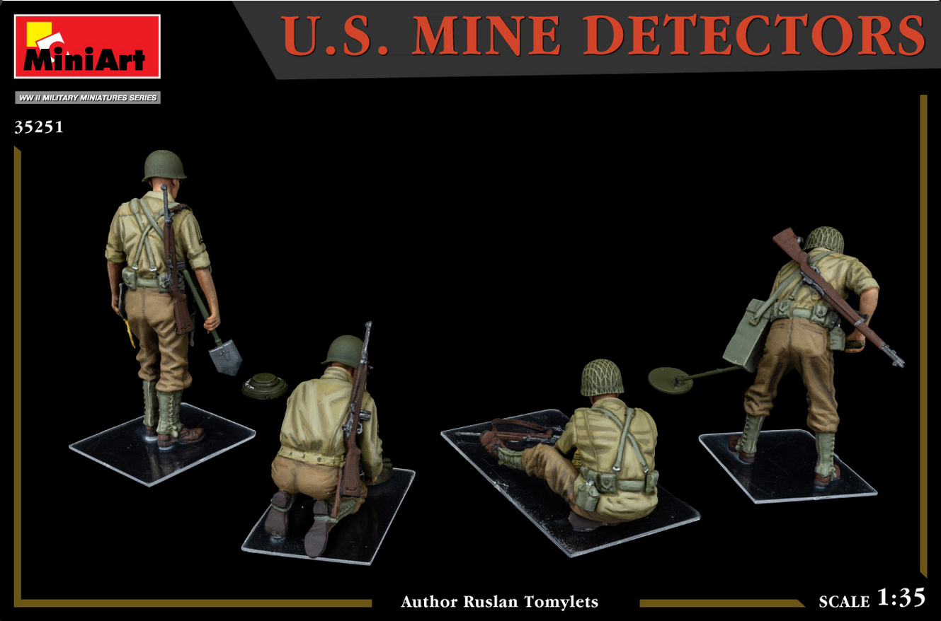 U.S. Mine Detectors - MINIART 1/35