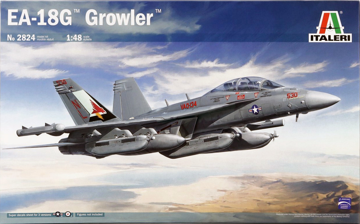 EA-18G Growler - US Navy & RAAF - ITALERI 1/48