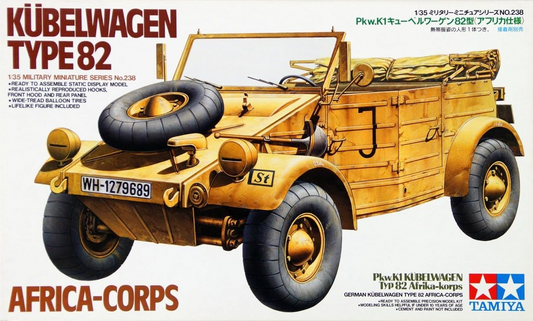 Kübelwagen Type 82 Africa Corps - TAMIYA 1/35