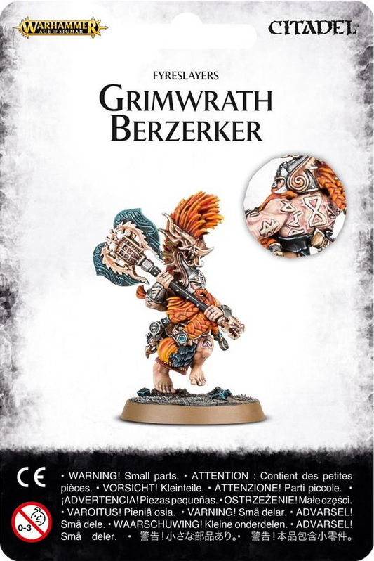 Grimwrath Berzerker - Fyreslayers - WARHAMMER AGE OF SIGMAR / CITADEL